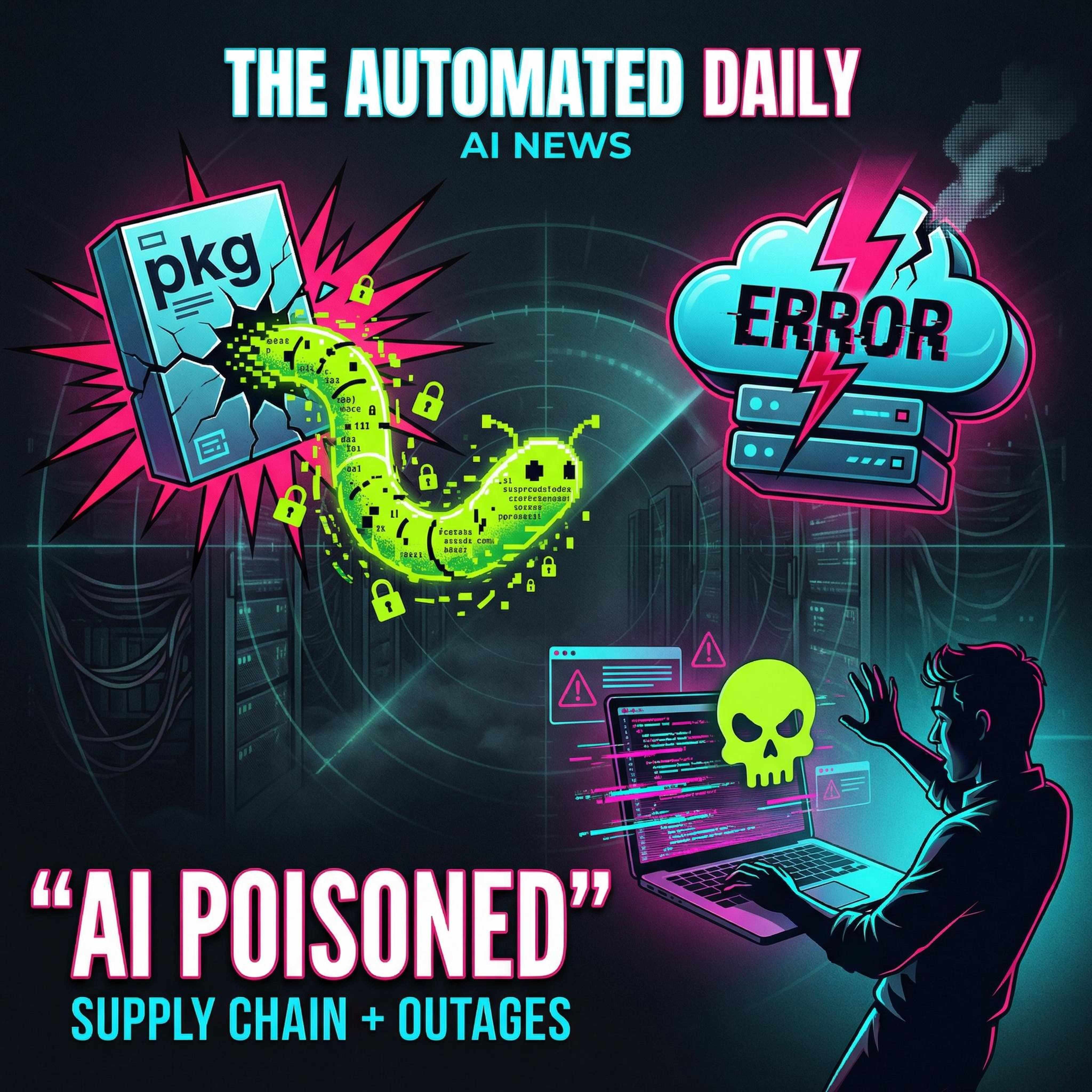 Worm npm et empoisonnement IA & Internet « forêt sombre » et Zero Visibility - Actualités IA (22 févr. 2026)